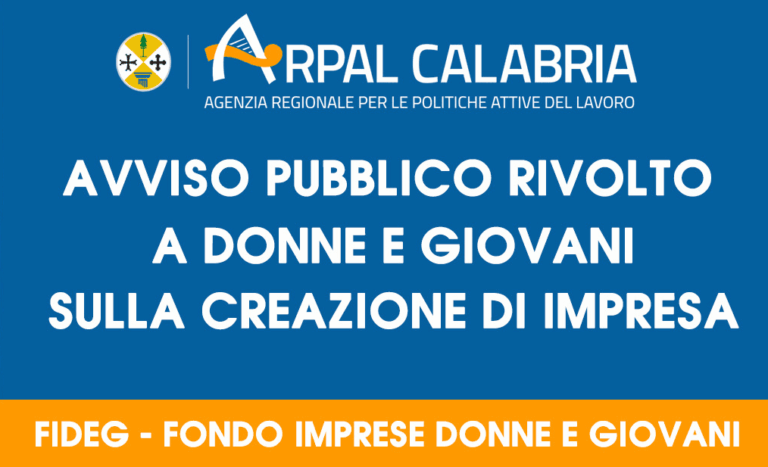 bando giovani calabria