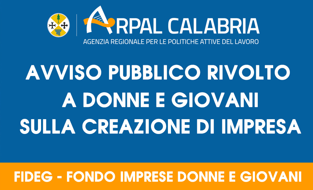 bando giovani calabria