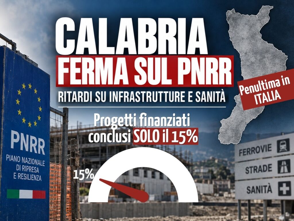 calabria ferma sul pnrr